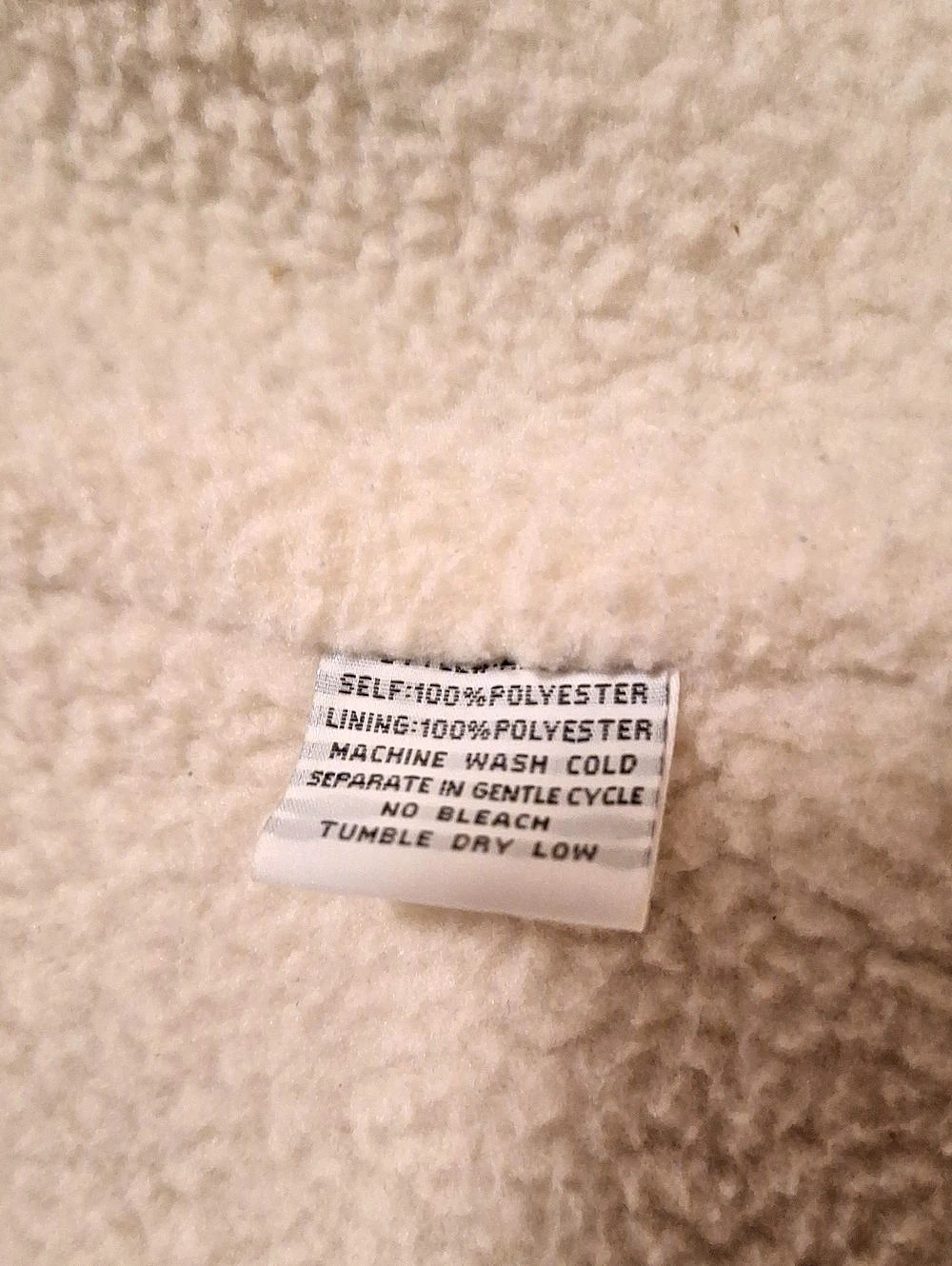 Adiktd Brown Corduroy Sherpa Vest Size Large - Picture 5 of 7